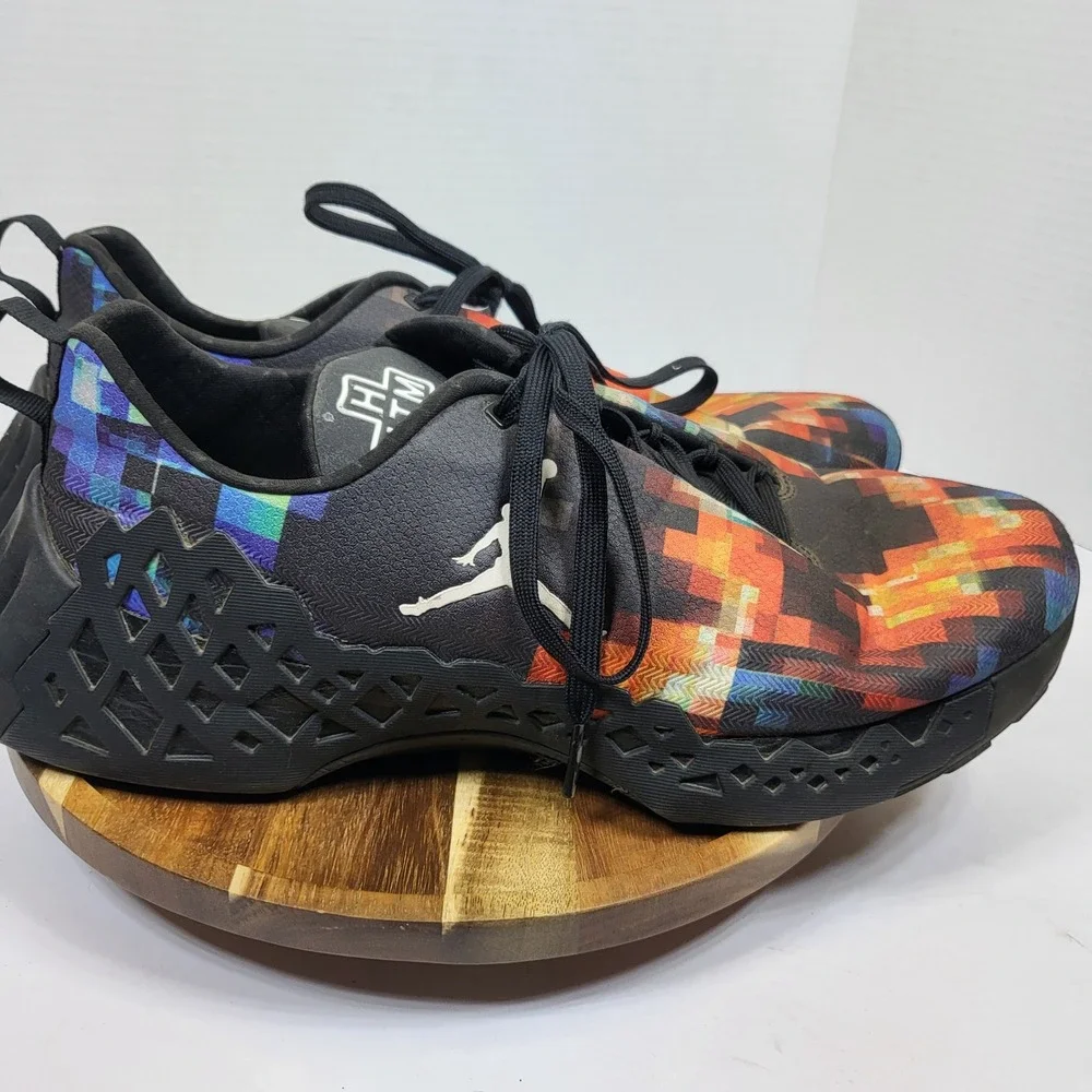 Nike Jordan Trunner NXT React x HTM Pixel Multicolor Training Shoes Mens Size 13